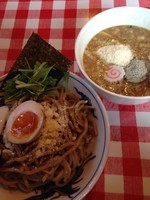 「味噌チーズつけそば 中」@らー麺Chopの写真