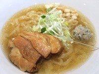 「中華そば（塩・大盛）（820円）」@國分ラーメン食堂の写真