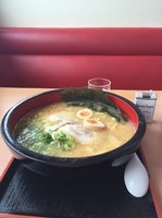 「メガにんたまラーメン」@ゆにろ～ず 横戸店の写真