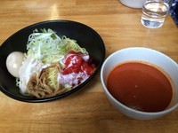 「冷しつけ麺 トマトソース1.5玉 800円」@麺処福吉ATSUSHIの写真