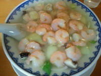 「海老そば 900円」@中華飯店 康楽の写真