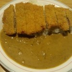 「カツカレー　1000円」@洋食の店 キッチンくまの写真