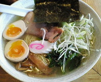 「徳・塩そば（大盛無料）　８００円」@泉岳寺 らーめん徳の写真