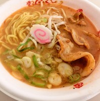 「【金沢麺達・兼六会】濃厚味噌「炎・炙」肉盛そば(750円)」@ふくしまラーメンショー2015の写真