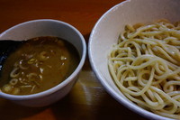 「つけ麺（１周年記念・海老スープ）＋中盛（無料）」@麺屋 永太の写真