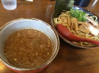 「つけ麺(大)¥800+ビール¥500」@蝉時雨の写真