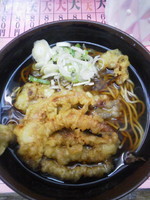 「ゲソ天そば\360」@地下鉄そばの写真