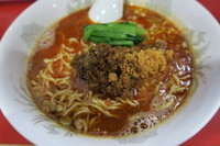 「担々めん サービス大盛 激辛」@桃天花の写真