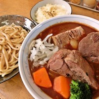「GW限定「もーした」Tバックでつけ麺です 2000」@MENYA 食い味の道有楽の写真