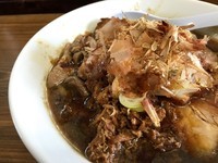 「ジャンク肉煮干ブラック」@創麺業 磯部水産の写真