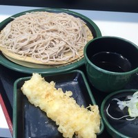 「もり（￥320）＋いか天（クーポン）」@ゆで太郎 関内羽衣町店の写真