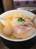 「塩ラーメン味玉（がんこ）」@元祖一条流がんこ 長津田分店の写真
