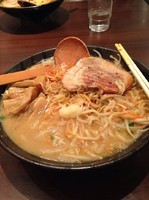 「ネギ味噌＋メンマ」@熟成蔵出し味噌 麺処 たちばなの写真