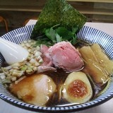 煮干しそば（黒醤油）680円