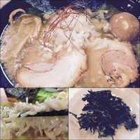 「【限定】背脂煮干し塩らーめん『指扇式燕参上』 830円」@麺屋 扇 SENの写真