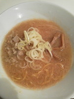 「ミニ味噌ラーメン\570」@すみれ 新横浜ラーメン博物館店の写真