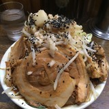 雷味噌 中盛 ニンニクヤサイアブラ