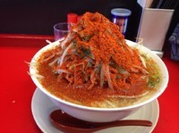 「ラーメンかためヤサイからめ一味唐辛子」@豚男 -BUTAMEN-の写真