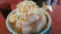 「喜乃助ラーメン醤油880円麺ヤサイ大盛背油マシ」@麺屋 喜乃助の写真