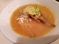 「味噌ラーメン　ハーフ」@すみれ 新横浜ラーメン博物館店の写真