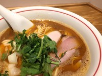 「辛煮干しそば」@麺尊 RAGEの写真