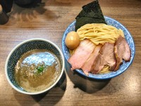 「特製極濃煮干しつけ麺1030円＋大盛100円」@煮干しつけ麺 宮元の写真