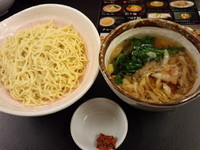 「〖期間限定・乱打番外〗鴨南蛮つけ麺930円」@ラーメン大至の写真