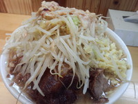 「小ラーメン　ニンニクアブラ」@らーめん つの旨の写真