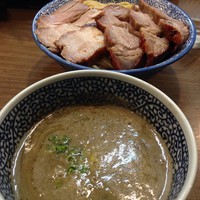 「チャーシュー極濃煮干しつけ麺」@煮干しつけ麺 宮元の写真