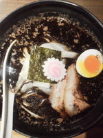 「焦がし味噌麺（大盛無料）\880」@西麻布 五行の写真