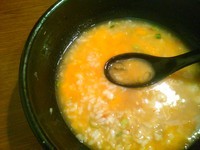 「鶏白湯ラーメン醤油　麺増し　ミニライス」@らあめん こそっとの写真