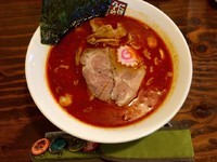 「辛煮干しらーめん」@煮干しらーめん 四代目 玉五郎 鶴橋店の写真