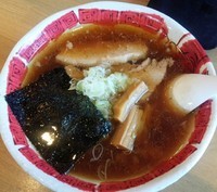 「しょうゆらーめん630円」@らー麺 舷の写真