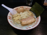 「中華ソバ 700円 味玉 150円 和え玉 150円」@中華ソバ 伊吹の写真