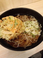 「かき揚げそば500円」@吉利庵の写真