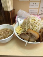 「つけ麺(ニンニク、アブラ)」@自家製ラーメン 大者の写真