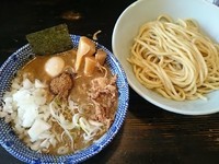 「つけめん￥750＋刻み玉葱￥100＝￥850」@狼煙 〜NOROSHI〜の写真