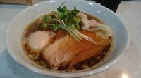 「【限定】特製100%煮干そばスーパーライト(醤油)1150円」@ラーメン星印の写真