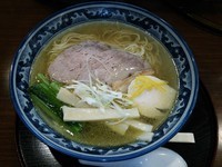 「鶏と昆布の塩そば（大盛）【限定】」@さくら木の写真