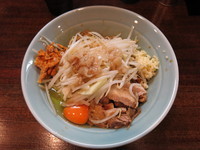 「まぜそば(マヨネーズ以外トッピング)：850円」@麺屋 鳳の写真