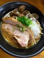 「【彩岩軍団GW期間限定】アサリ味噌らーめん￥870」@麺屋信玄の写真