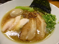 「特製九十九里煮干ラーメン（９８０円）」@三代目麺処 「まるは」極 船橋店の写真