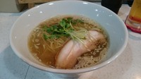 「【限定】100%煮干そばスーパーライト(塩)  850円」@ラーメン星印の写真