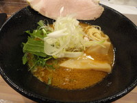 「築地直送　海老赤湯らぁめん」@旨美麺 築一の写真