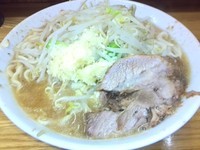 「小ラーメン(にんにく)」@ラーメン二郎 赤羽店の写真