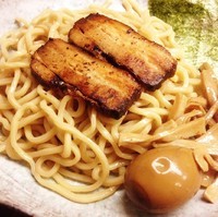 「つけ麺+味玉トッピング+麺の量「並」」@つけ麺 紫匠乃 門前仲町店の写真