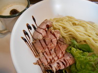 「《6周年限定》　青竹打ち濃厚創作つけ麺」@とり麺や五色の写真