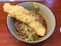 「冷やしそば(350円)にイカ天(150円)」@文殊 馬喰横山店の写真