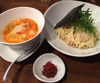 「担担つけ麺880円&麻辣玉50円」@創作麺工房 鳴龍の写真