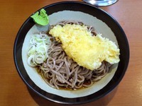 「冷ぶっか­けイカ天そば（290円）」@亀有そばの写真